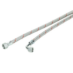 Waz olejowy 1/4" x 3/8" 1000 mm katowy