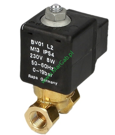 Elektrozawor Rapa BV 01 , L2 1/8